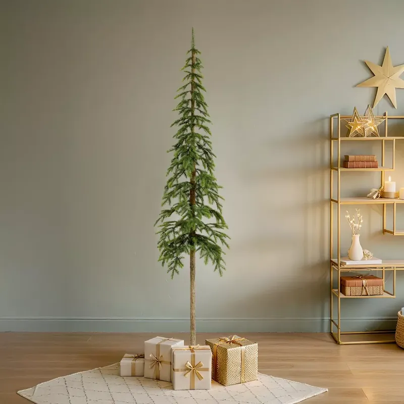 Albero di Natale artificiale Sierra Alt. 150 cm Verde abete