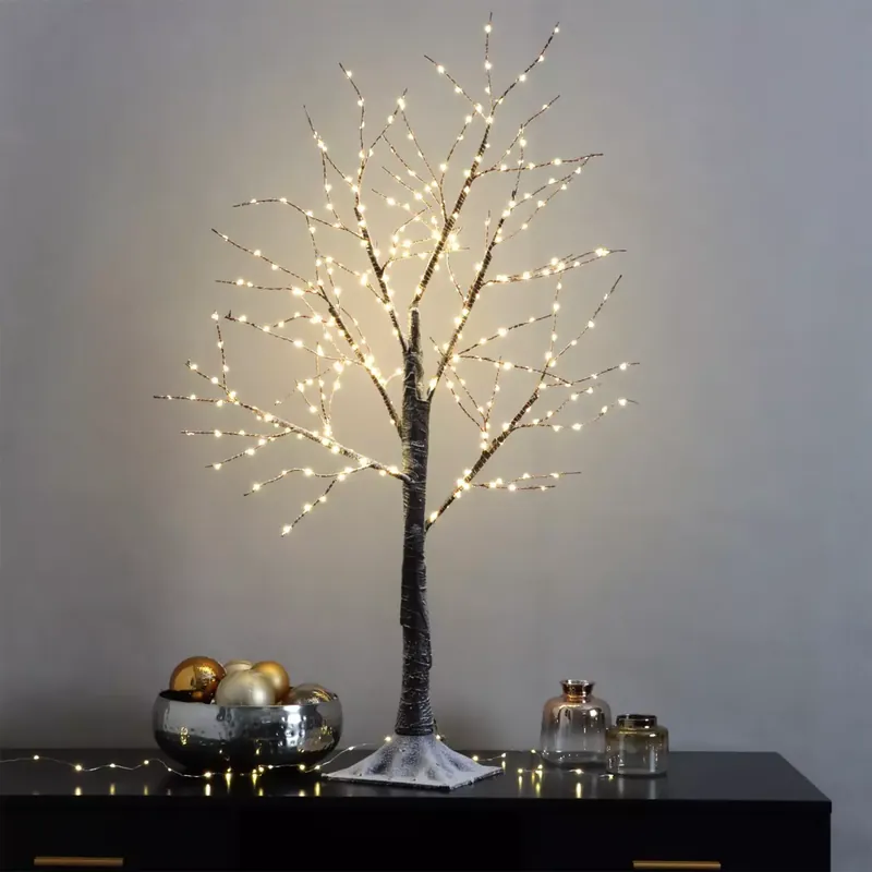 Betulla luminosa Cayden Micro LED Alt.100 cm Bianco caldo