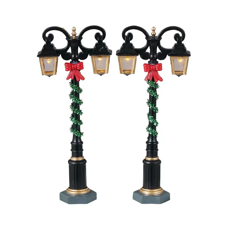 Accessori Lemax Set di 2 lampioni