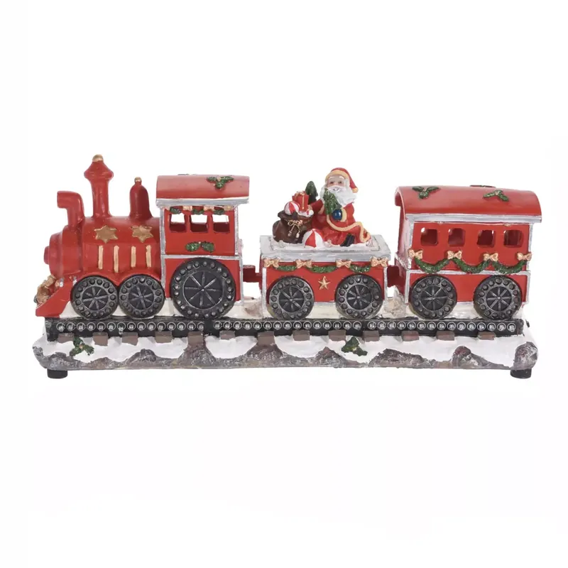 Treno decorativo luminoso Locomotiva