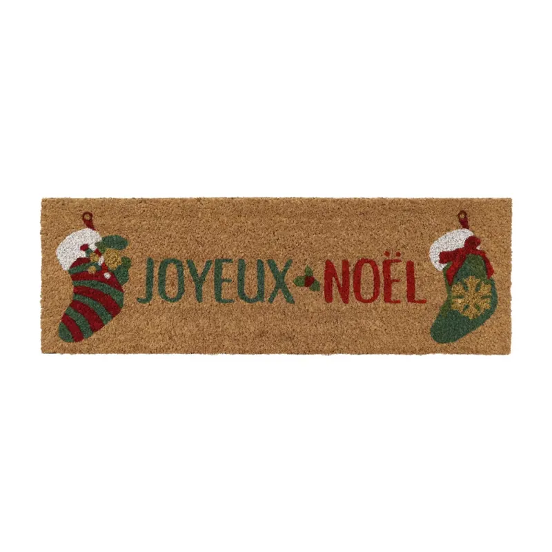 Zerbino di Natale cocco (25 x 75 cm) Clazini di Natale Multicolore