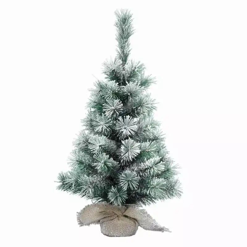 Albero artificiale da tavolo Edmonton Alt. 45 cm Verde innevato