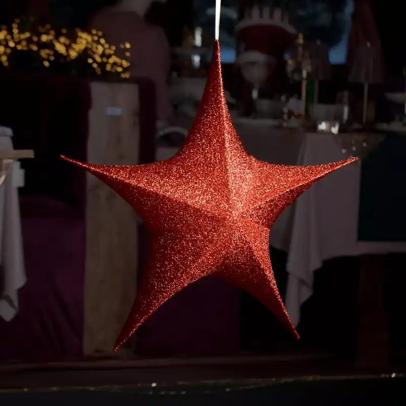 Stella di Natale da appendere (D180 cm) Christmas Rosso