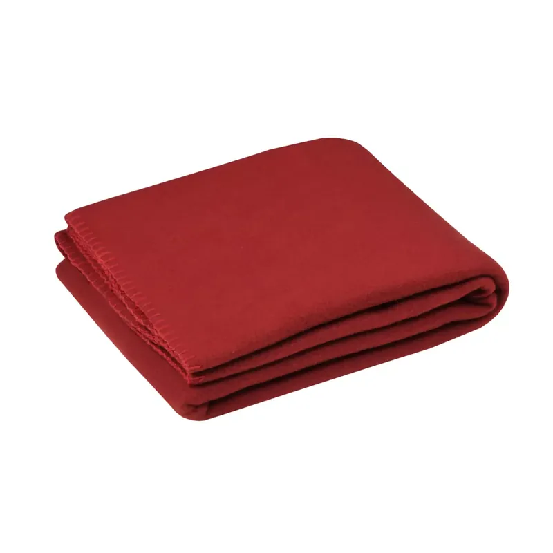 Plaid in pile (125 x 150 cm) Carlton Rosso