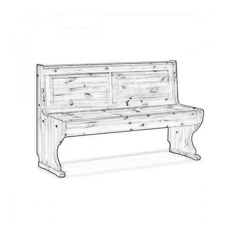 Paradiso 136 legno grezzo