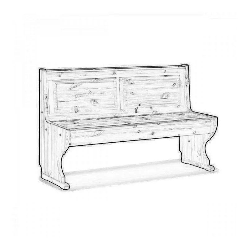 Paradiso 96 legno grezzo