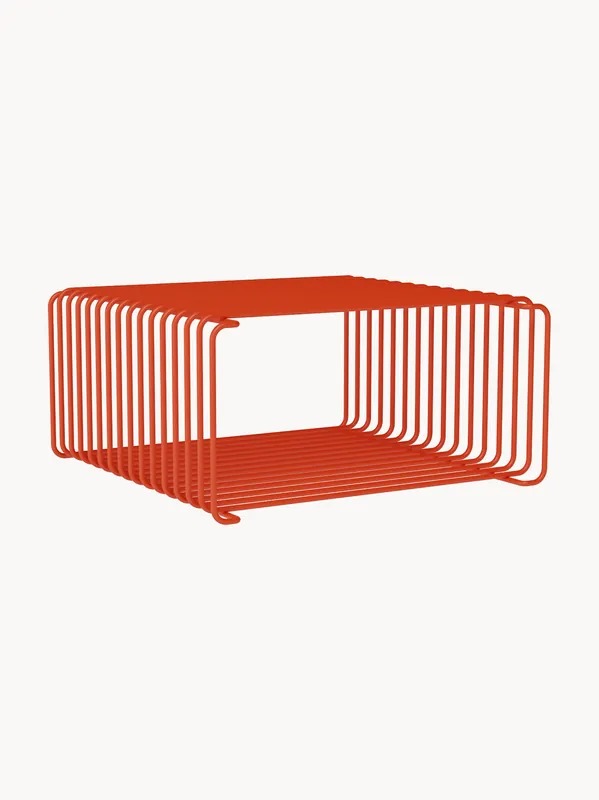 Modulo Panton Wire Single, altezza ridotta, per sistema di scaffali modulare, larg. 35 cm