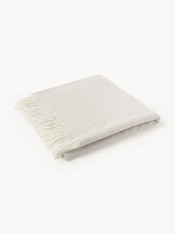 Coperta in lana con cashmere Faro