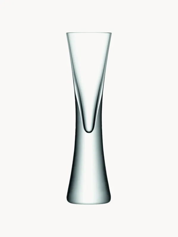 Set di 2 bicchieri da liquore in vetro soffiato Moya