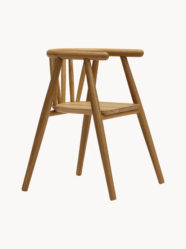 Sedia per bambini in legno di quercia fatta a mano Storm