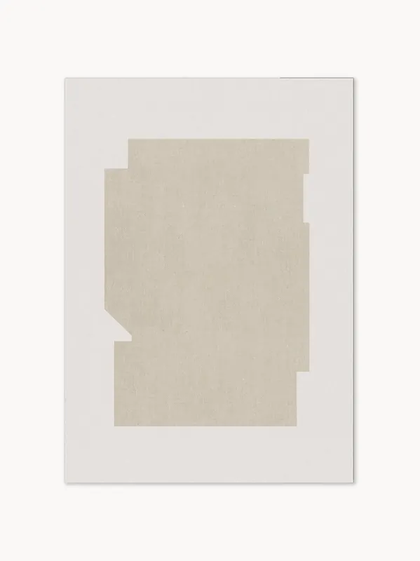 Poster Bauhaus Beige