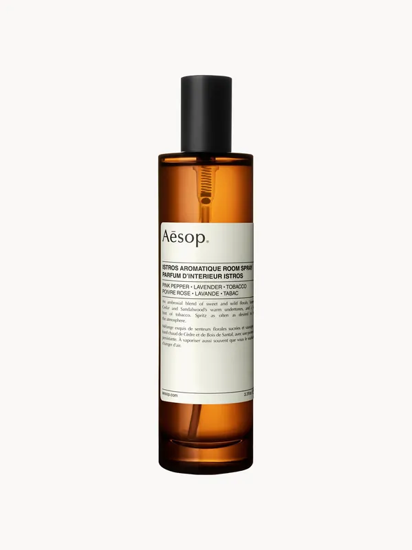 Spray per ambienti Istros (vibrante, floreale, affumicato)