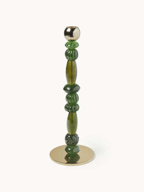 Portacandele fatto a mano Beads