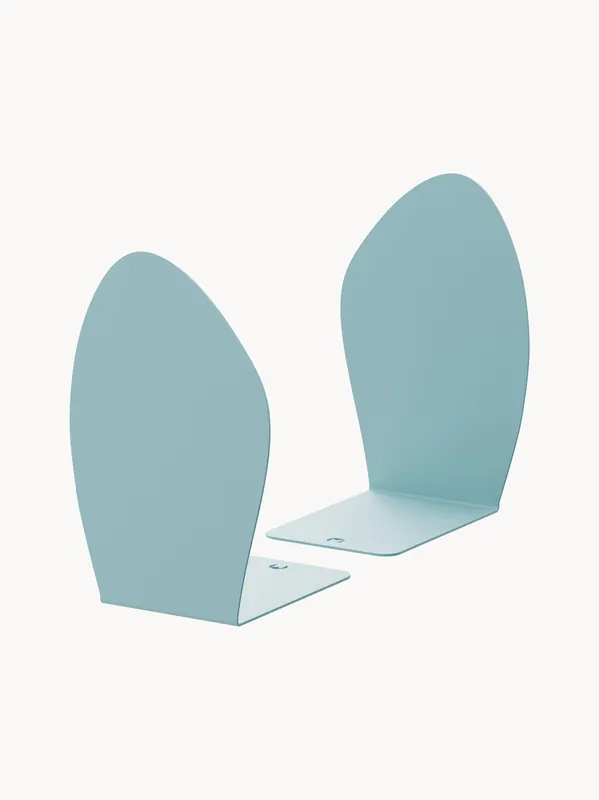 Set di 2 fermalibri in metallo Darcy
