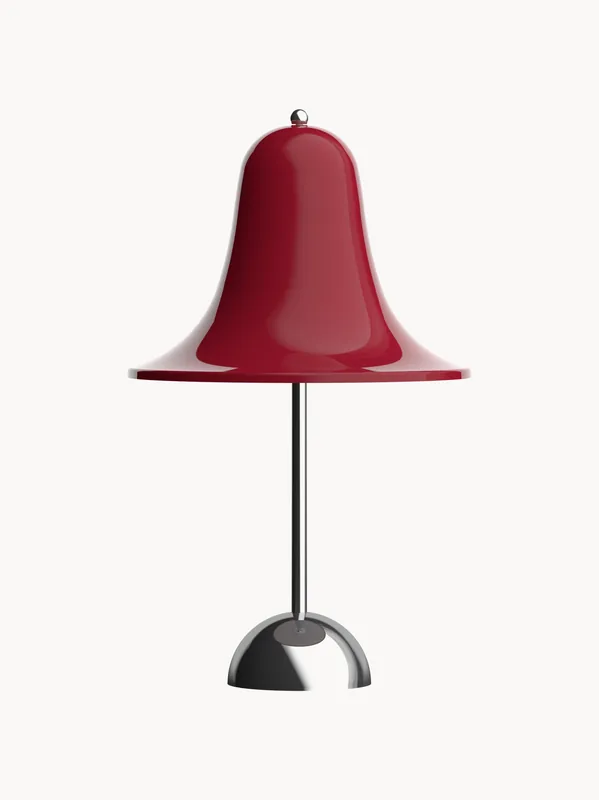 Lampada da tavolo piccola portatile a LED con luce regolabile Pantop, Design Verner Panton