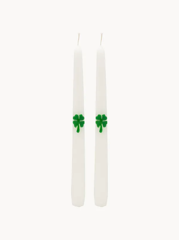 Set di 2 candele Shamrock