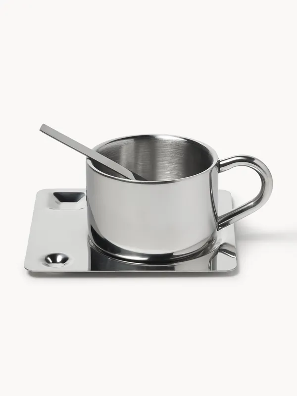 Set tazza in acciaio inossidabile Shiloh, set da 3