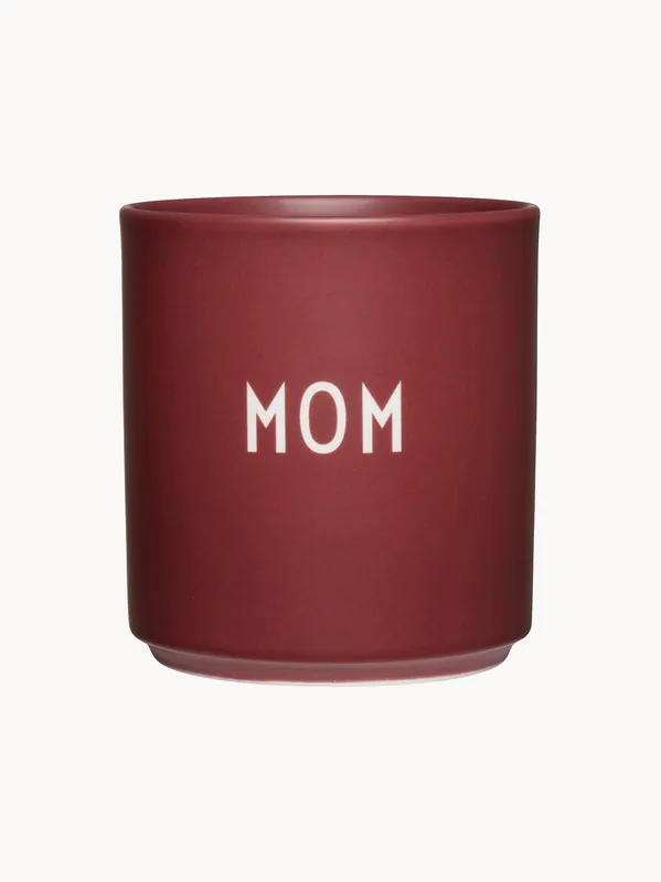 Tazza con scritta Favourite Mom