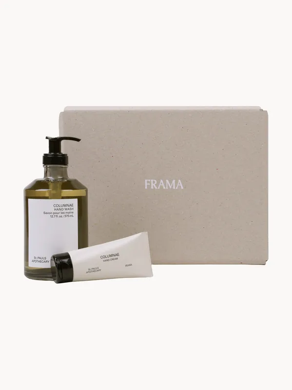 Set regalo per la cura delle mani Columnae (vetiver, pepe nero, arancia amara e tuya), 2 pz