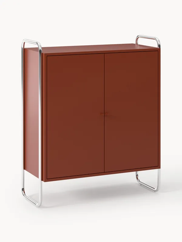 Credenza alta in metallo Robyn