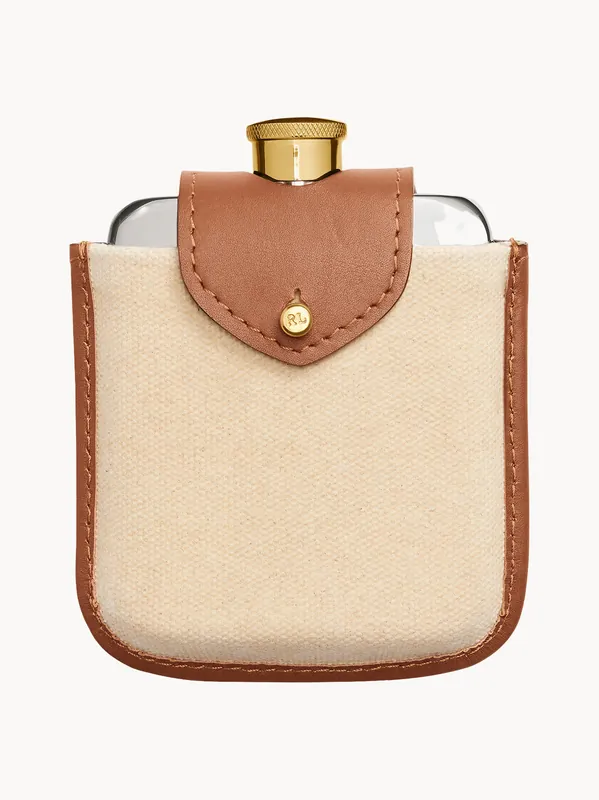 Fiaschetta in pelle Garrett