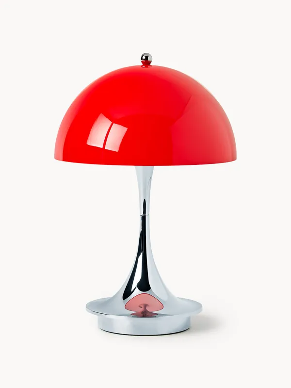 Lampada da tavolo piccola portatile a LED Panthella 160, design Verner Panton
