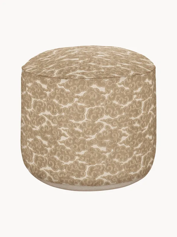 Pouf da esterno fatto a mano Yin