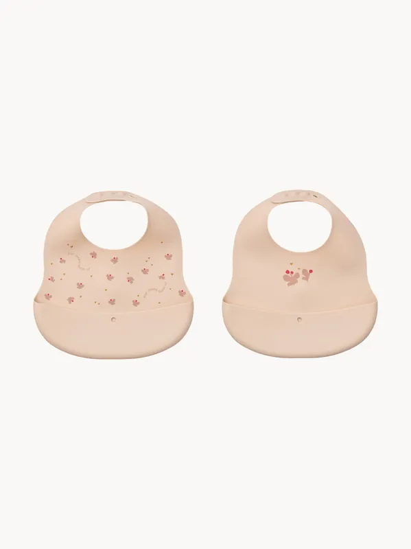 Set di 2 bavaglini in silicone Ember