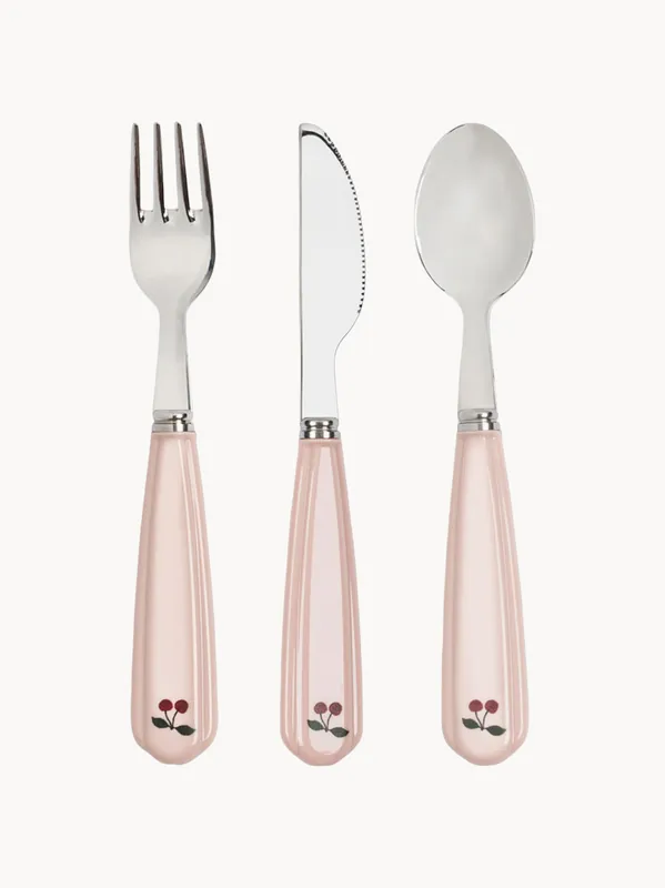 Set di 3 posate per bambini Cherry