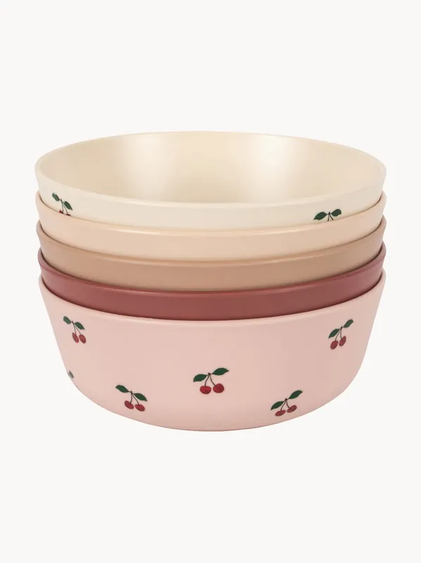 Set di 5 ciotole per bambini Cherry