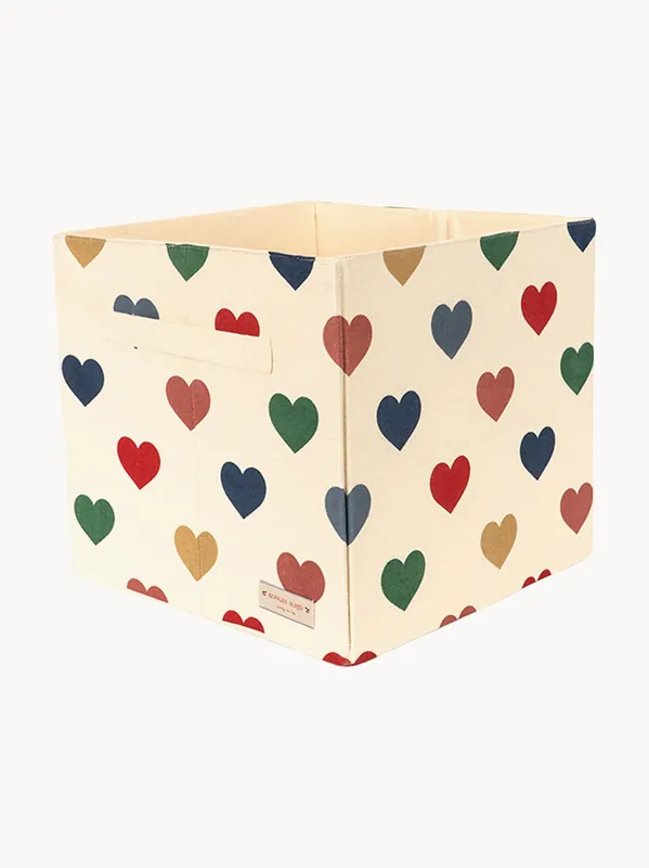 Set di 2 scatole portaoggetti per bambini Coeur Coloré