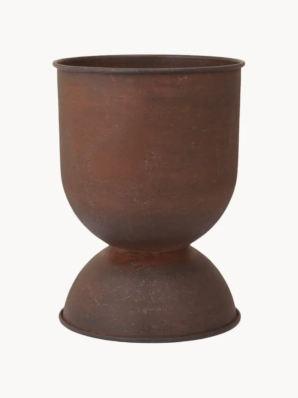 Vaso per fiori Hourglass, alt. 43 cm
