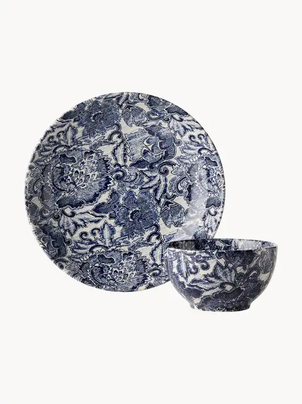 Set da colazione Faded Peony, set da 2