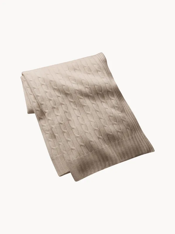 Plaid in cashmere Iconic