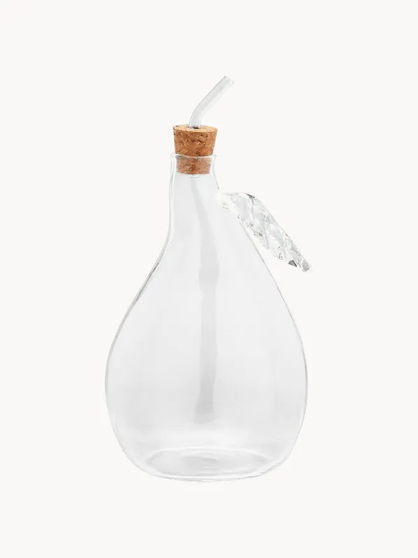 Bottiglia per olio in vetro borosilicato Pear