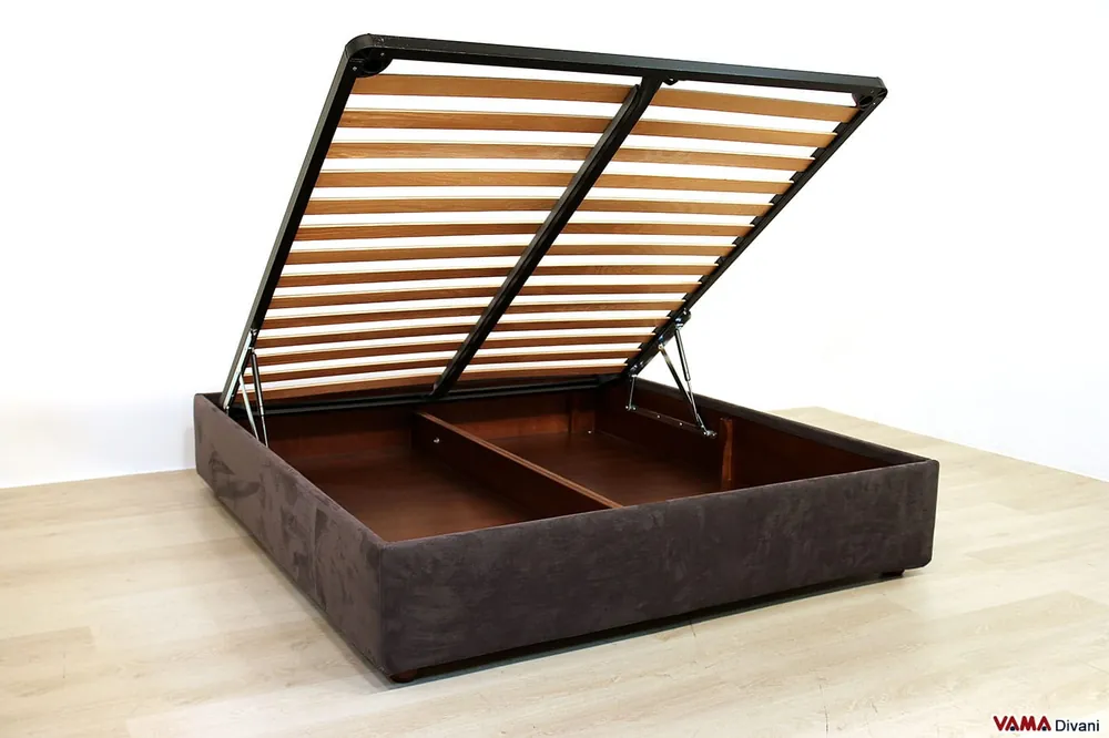 Letto king size con contenitore