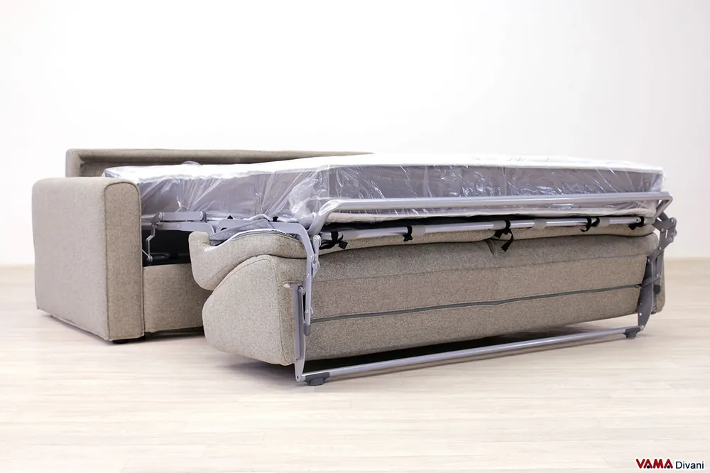 Divano letto con materasso alto Ecomatrix
