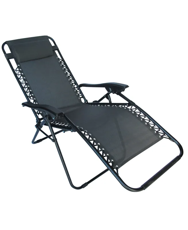 Sdraio pieghevole Zero Gravity con cuscino