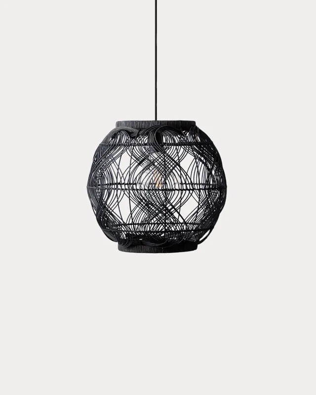 Lampada da Soffitto in Rattan (Ø40 cm) Hopp