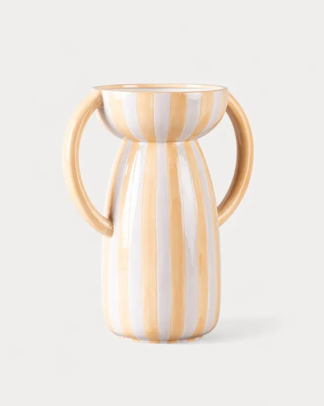 Vaso Alto in Dolomia XL Litchi Line