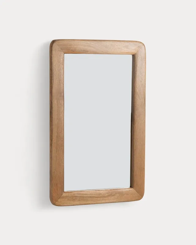 Specchio da Parete in Legno di Mango (110x70 cm) Reichel