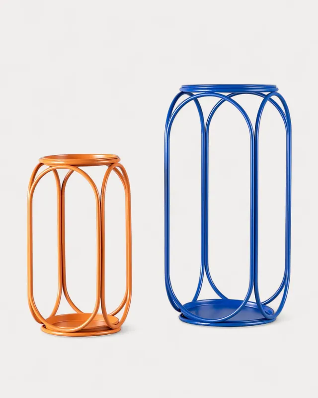 Pack 2 Supporti per Piante Metal Hans