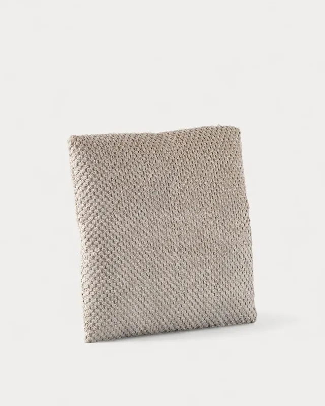 Cuscino Quadrato in Tessuto (43x43 cm) Pompons