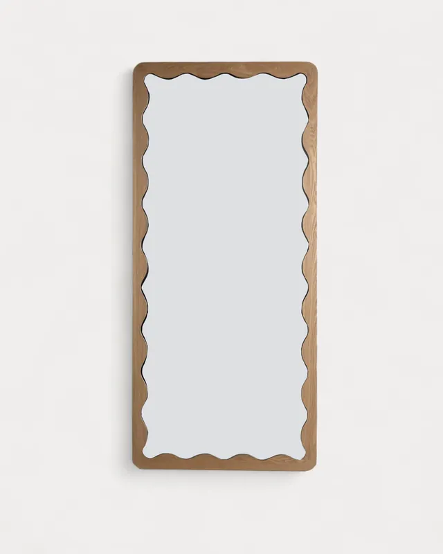 Specchio da Parete Rettangolare in Legno (220x100 cm) Arali