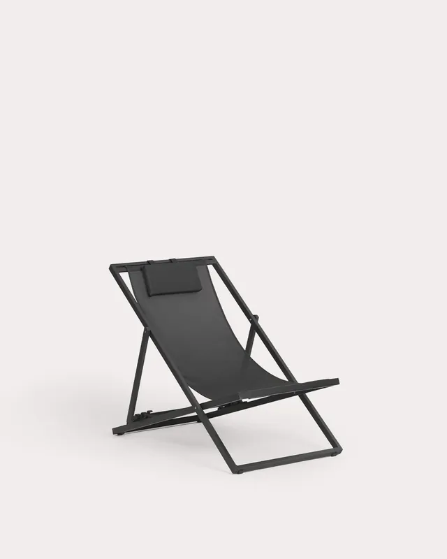 Pack 2 Amache Reclinabili in Alluminio con Cuscino Cancun