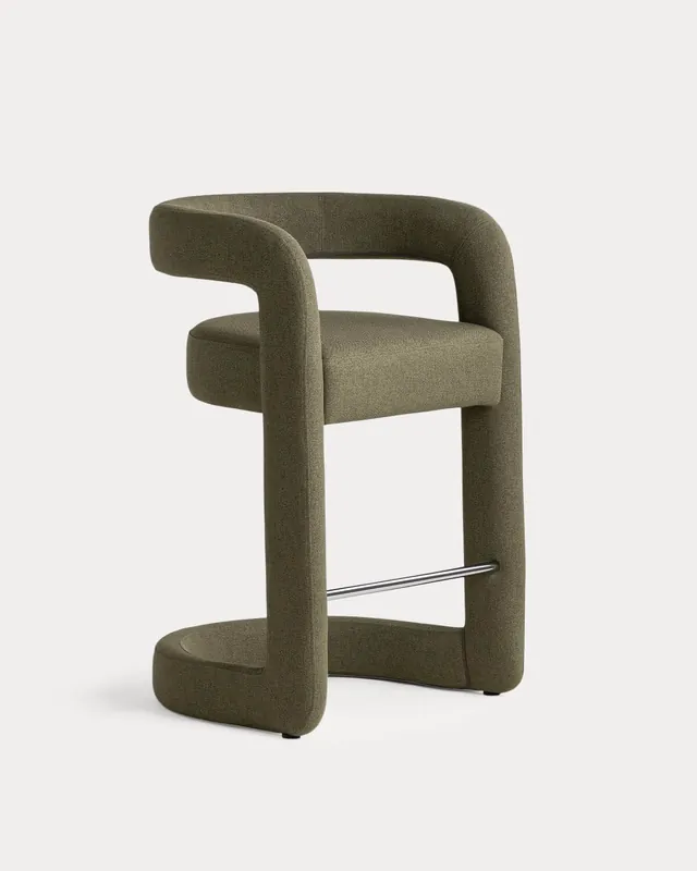 Sgabello Alto in Tessuto (67 cm) Winsi