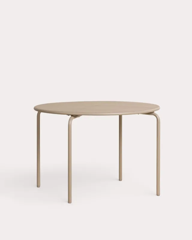 Tavolo Rotondo in Metallo per Esterni (Ø110 cm) Dorothea