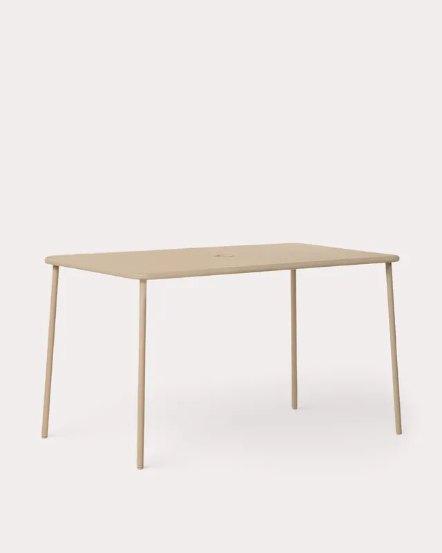 Tavolo da Esterno Rettangolare in Metallo (130x78 cm) Mijail