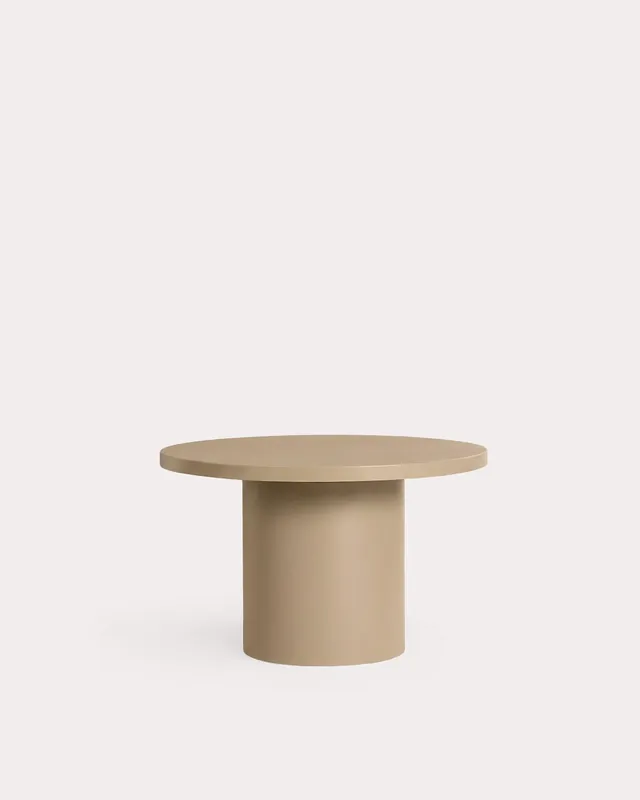 Tavolo Rotondo Estensibile in Alluminio per Esterni (Ø120-180x120 / 240x120 cm) Beca