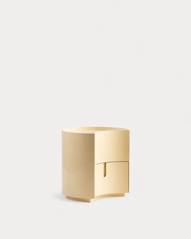 Pack da 2 Comodini in Legno con Cassetti (50x42 cm) Karyna